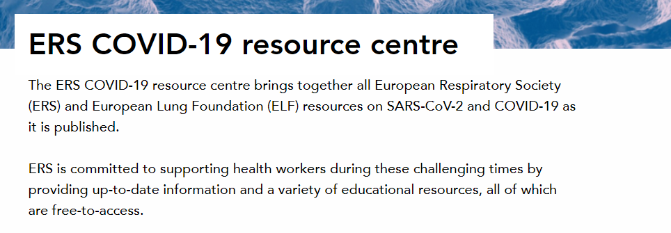 ERS Covid Resource Centre